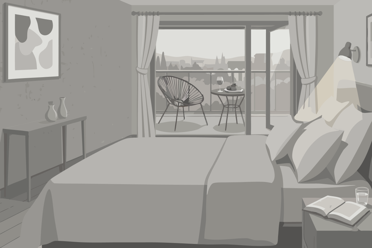 Habitación Doble con vistas a la montaña